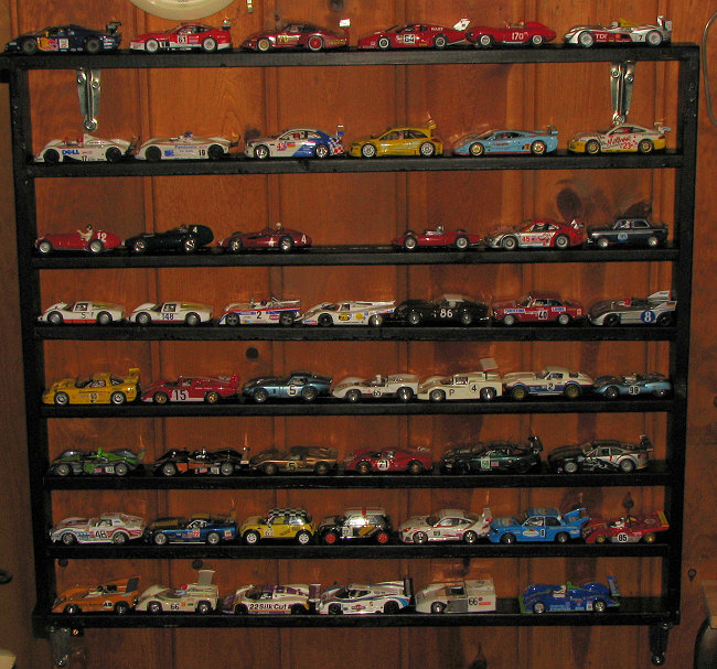 ho slot car display case