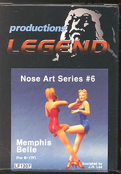 Nose Art Series #6 Legends LF1207 Memphis Belle Resin 120mm Brand NEW 