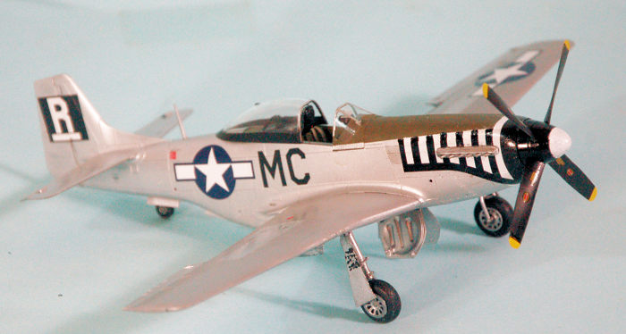 Testors Metal P51 Mustang Airplane 1:48 Scale Diecast Metal Model Kit NEW SEALED