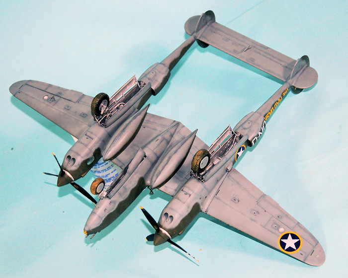 1/48 Tamiya Lockheed P-38F/G Lightning Plastic Model Kit 