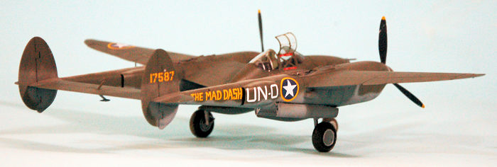 Nouveau 1:48 Master 48023 Lockheed P-38 Lightning armement fin 