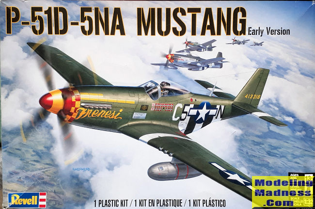 Revell 1/32 P-51d 5na Mustang Model Kit 5989 for sale online 