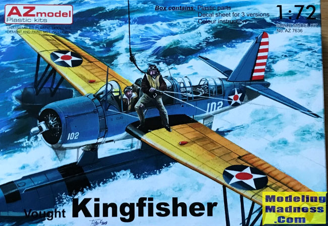AZ Models 1/72 OS2U Kingfisher "US service" plastic kit