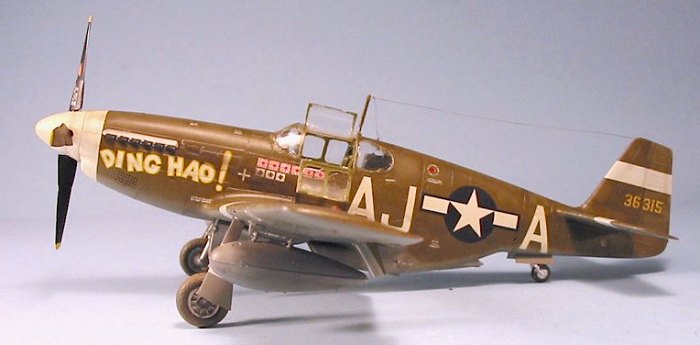 Tamiya Model kit 1//48 North American P-51B Mustang