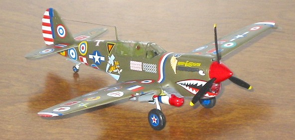 HASEGAWA 00139 1/72 P-40N Warhawk