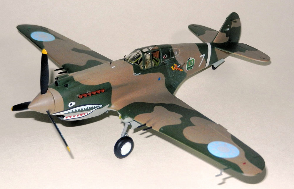 Details about   Easy Model 1/72 P-40B/C Tomahawk 3rd Sqn in China Plastic Model #37209 