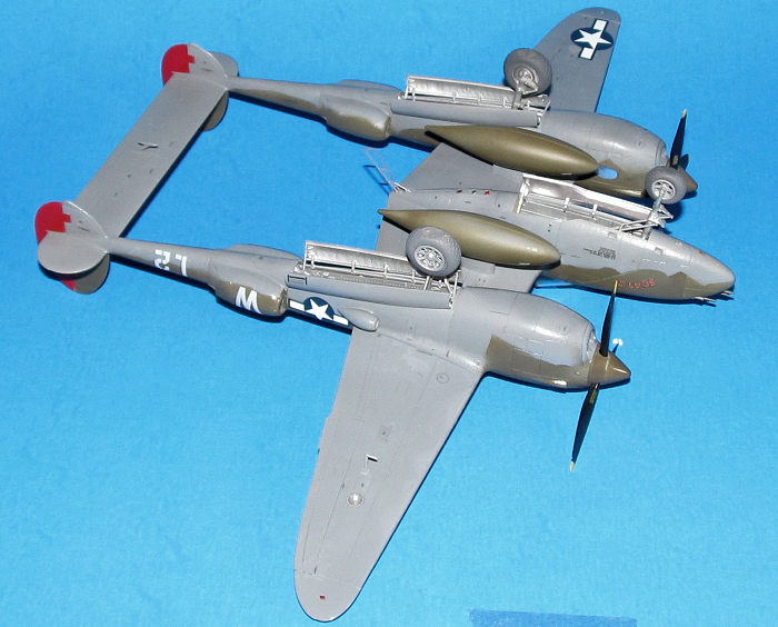 Tamiya 1/48 P-38J Lightning, by Dan Lee