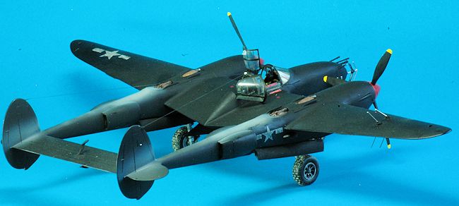 Vintage 1992 Monogram P-38j Lightning Model Kit 1 48 for sale online