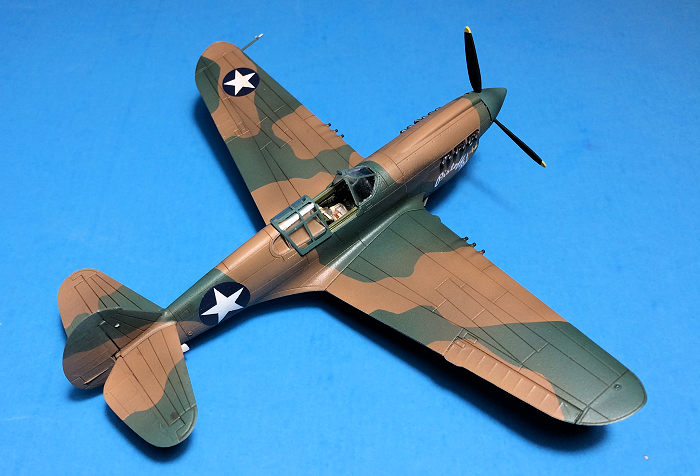 UC Model Airplane Plans Musciano : Curtiss P-40E Kittyhawk 1/12 Scale .29-.60 