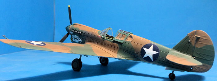 Model Airplane Plans UC : Curtiss P-40E Kittyhawk 1/12 Scale .29-.60 Musciano 