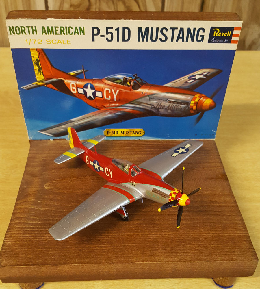 Quickboost 32207 1/32 P-51D Mustang Exhaust for Revell