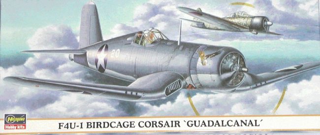 HASEGAWA 00140 1/72 Scale Model U.S. F4U-1D Corsair Fighter