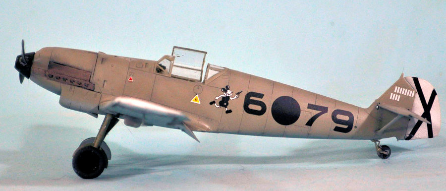 Modelsvit 4806 1:48th scale Messerschmitt Bf.109 D-1