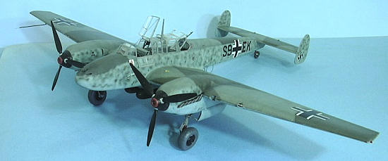 Dragon 1/32 Bf-110C-7, by Tom Cleaver