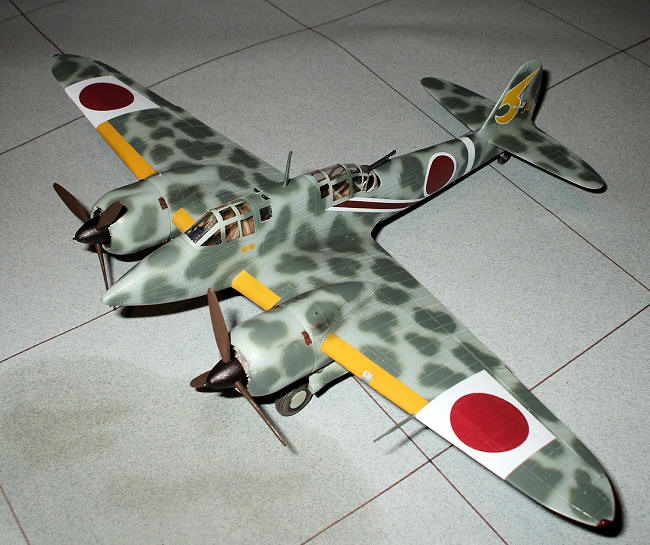 Montex 1/48 KAWASAKI Ki-45 KAI TORYU "NICK" CANOPY & WHEELS PAINT MASK Nichimo