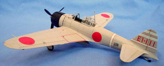 Mitsubishi A6M-3 Zero Type 21 1-48 by Hasegawa