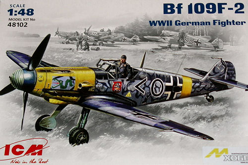 ICM 1/48 Bf-109F-2, previewed by Marjan Urekar