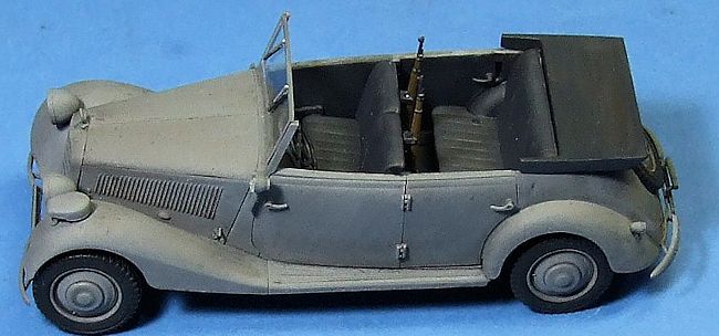 Masterbox 1:35 Car 135 Kit 170 V German Cartype 170v Military Tourenwagen 