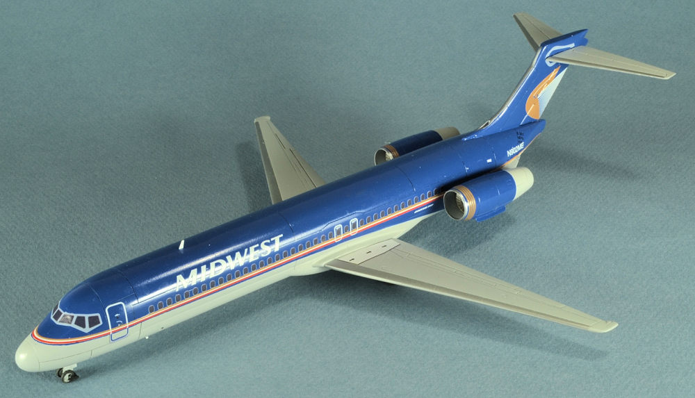 1/144 Pas Model Boeing 717 Blue 1
