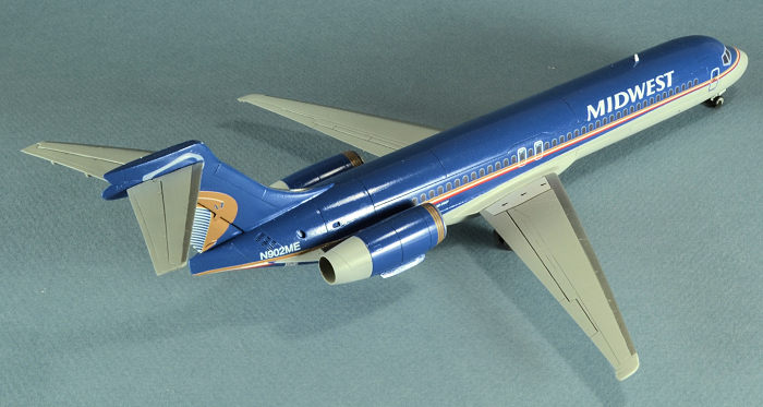 Douglas DC-8 narrow-body jet airliner F-toys Japan Airlines JAL 1:500 #05 