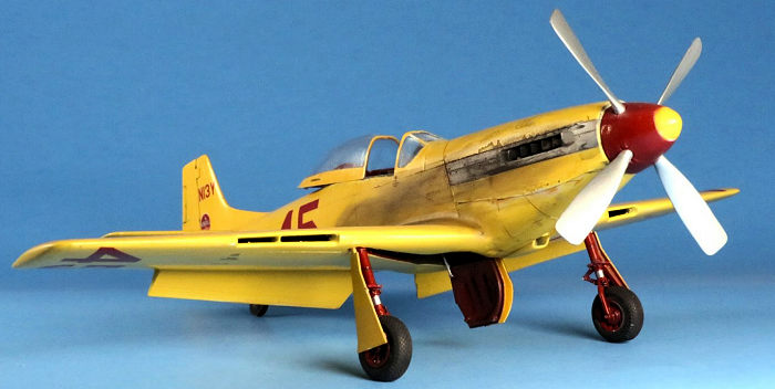 Kit Modello Aereo 1/48 P-51D Mustang 'Yellow Nose' - Scala 1:48 - Modellismo Statico Con Adesivi E Istruzioni - Plastica Da Montare E Dipingere