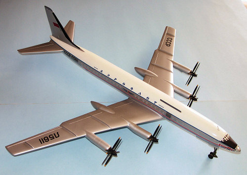 Plasticart 1017A Original! Tupolew Tu-20 1:100 Master Modell 