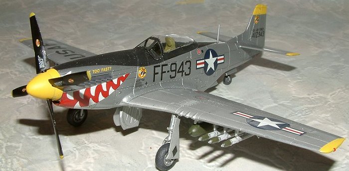 Tamiya North American F-51d Mustang Korean War 1:72 Scale Aircraft 