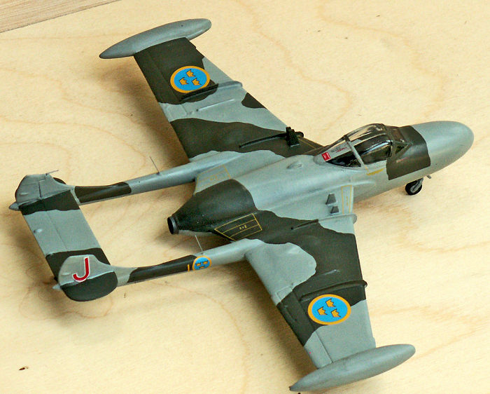 Novo/Frog 1/72 Venom NF.3, by Torben Plesberg