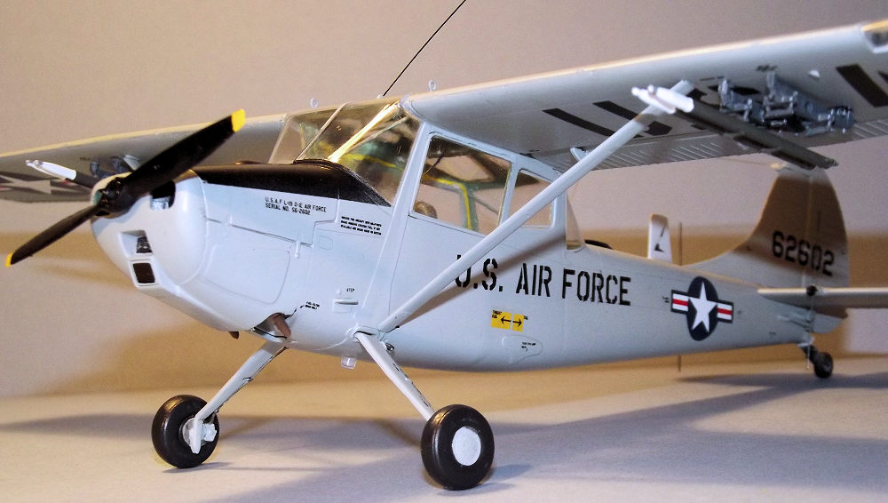 "Cessna O-1 Bird Dog" US Army Warplane Aircraft of World Spec Sheet 