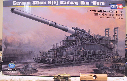 It's not LEGO:KAZI German 80cm k(e) Railway Gun DORA Review 