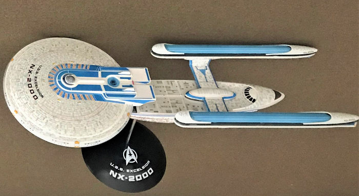 AMT 1/1000 NX/NCC-2000 Excelsior, by Donald Zhou
