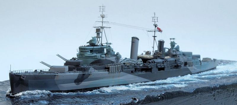 Brass Barrels for new Trumpeter 1/350 kit of WWII British Cruiser HMS Belfast 