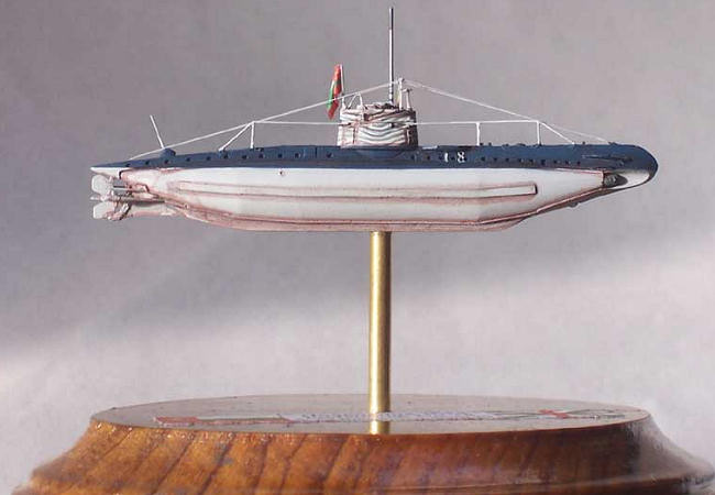 U-Boat Laboratorium’s 1/350German WWI UB-8 submarine, by ...