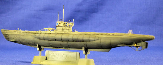 AFV Club 1/350 U-boat type VIIC, by Scott Lyle