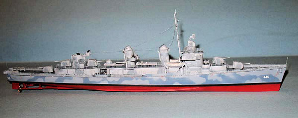 Tamiya 1/350 USS Fletcher, by Dan Lee