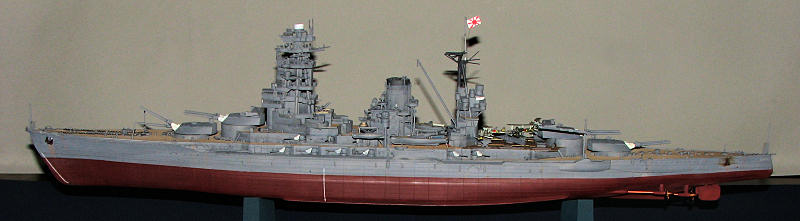 Hasegawa 1/350 IJN Japanese Navy Battleship Nagato Plastic Model Kit Set Z24 New 