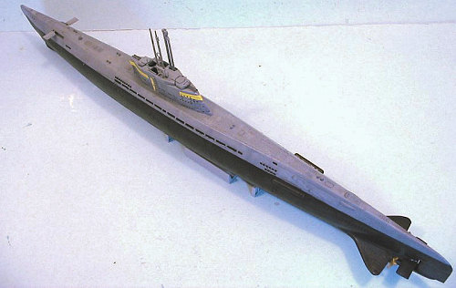 revell 1/144 type xxi u-boat, by tom cleaver