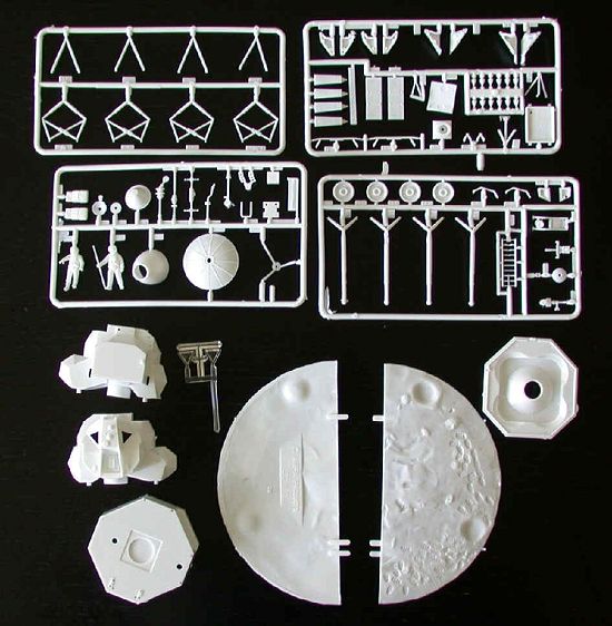 Airfix Models 1//72 Apollo Lunar Model Descent /& Ascent Stages Kit Plastic