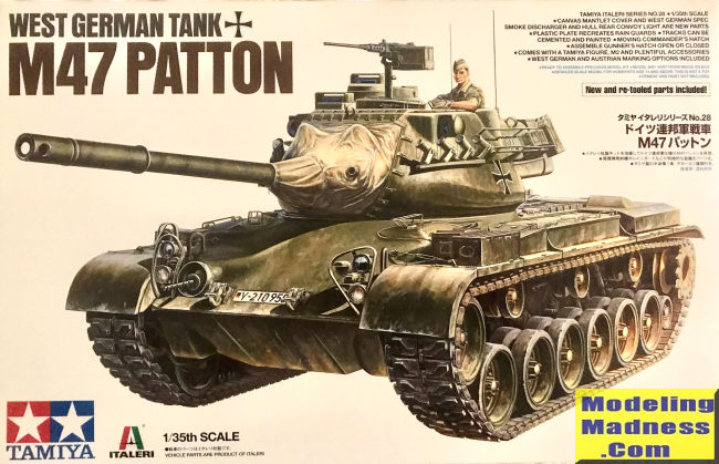Tamiya 1/35 M47 Patton, previewed by Donald Zhou