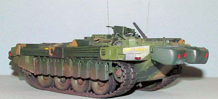 Sweden Strv-103C Stridsvagn unconventional tank 1:72 finished Easy Model 