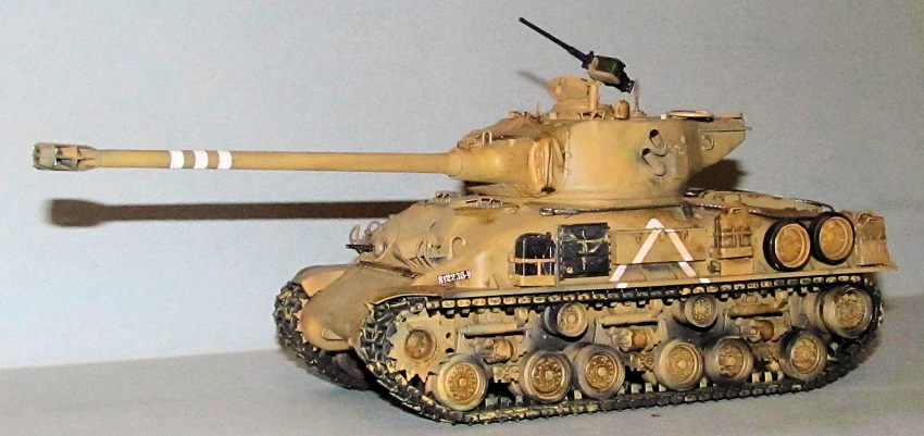 thumbnail image 2 of Tamiya 1/35 Scale Israeli Tank M51 Super Sherman Isherman Military Model Kit 35323 2 of 2