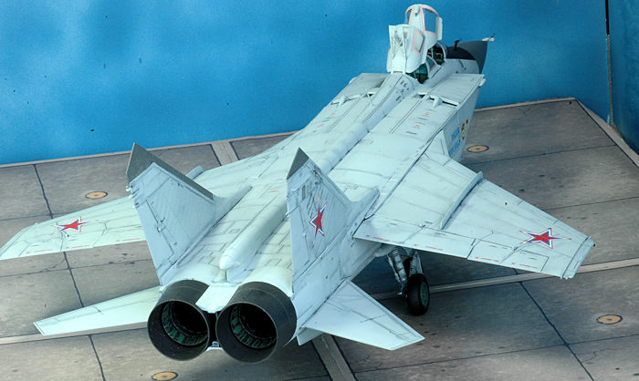 Eduard 1/48 mask MiG-31BM for AMK kit #EX489 