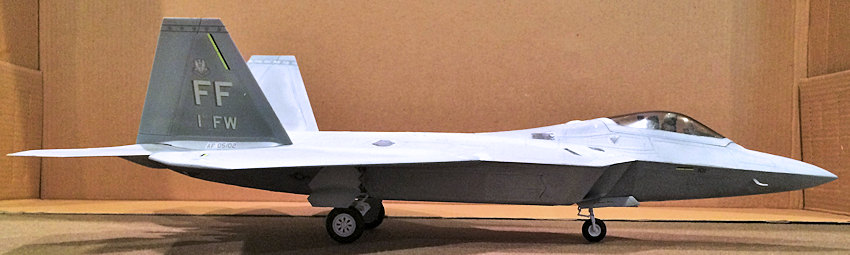 Hasegawa 1/48 F-22 Raptor, by Donald Zhou