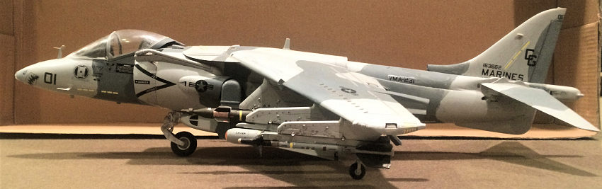 Trumpeter 1  32 – Mcdonnell Douglas Av-8b Harrier II Plus 