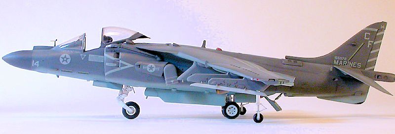 for Trumpeter FS350058 6set Fivestar PE 1/350 USN AV-8B Harrier Upgrade set 