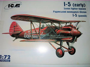 Details about   I-5 Early Soviet Aircraft Biplane-Fighter 1/72 Scale Plastic Model Kit ICM 72052 