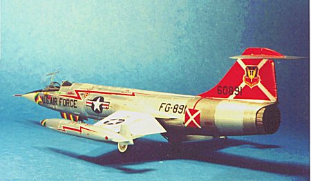 Hasegawa US Air Force Fighter F-104C Starfighter 1//48 Scale Aircraft Plastic Model Kit//Item # 07219