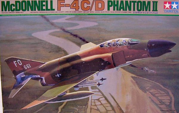 Mc Donnell Douglas F-4C/D Phantom II Tamiya 1/32 Sprue A Wings Tree.