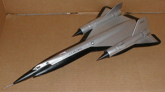 1:144 US NASA Lockheed SR-71 Blackbird Aircraf Model Diecast Military...