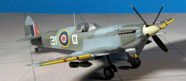 Hasegawa 1/48 Spitfire IX, by Scott Van Aken